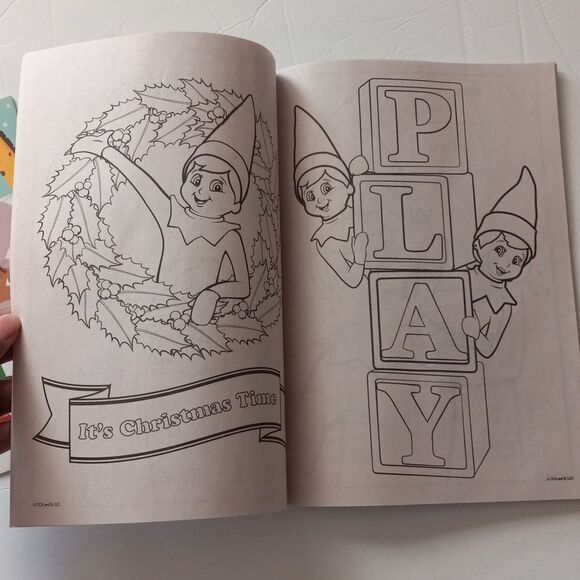 Christmas Storybook Coloring Book Bundle - Picture 5 of 6